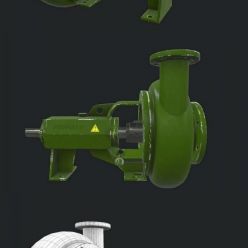 3D model Industrial Pump PBR