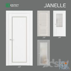 3D model OM Doors ESTET JANELLE collection