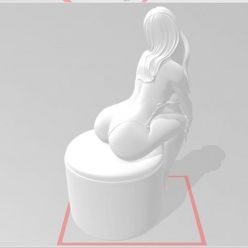 3D model Sexy girl stool – 3D Print