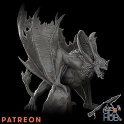 3D model Greater Bat Beast – 3D Print