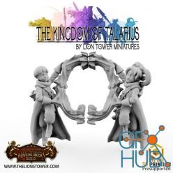 3D model Kingdom of Talarius - The Twins, Pandi and Portia – 3D Print