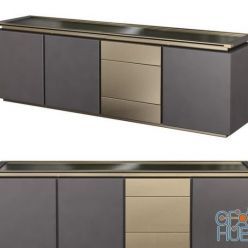 3D model Sideboard modern minotti