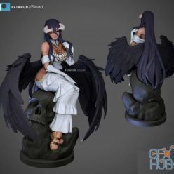 3D model Albedo – Overlord, Isekai Quartet – 3D Print