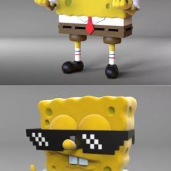 3D model Bob Esponja – 3D Print