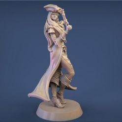 3D model Anne the Pirate Captain – 3D Print