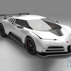 3D model Bugatti Centodieci 2020