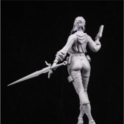 3D model Ciri Cyberpunk 2077 – 3D Print