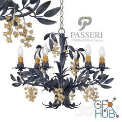 3D model Passeri International chandelier FANTASIA