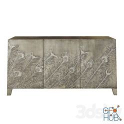 3D model Peacock Entertainment Console by Bernhardt