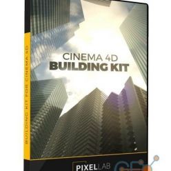 3D model The Pixel Lab – Cinema 4D Building Kit