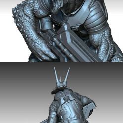 3D model Mozar the Triceraton – 3D Print
