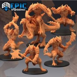 3D model Epic Minis Serpentia Reborn – 3D Print