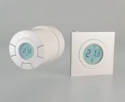 3D model Set of Danfoss thermostat