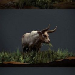 3D model Cow
