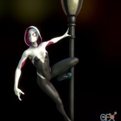 3D model Spider-Gwen – 3D Print