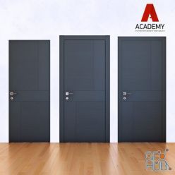 3D model Doors Academy Scandi (max, fbx)