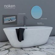 3D model Bath CONIC noken