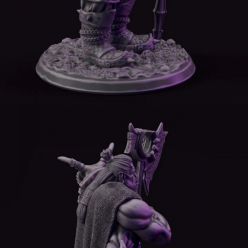 3D model Drenosh The Orc God