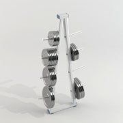 3D model Rack for pancakes rod