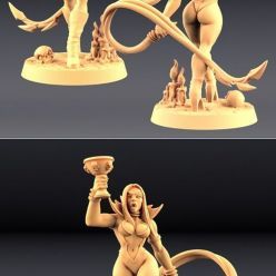 3D model Maligna - Vampire Beauty – 3D Print