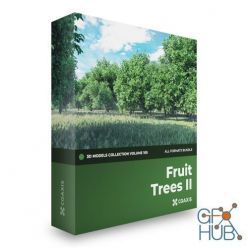 3D model CGAxis – Fruit Trees 3D Models Collection – Volume 105