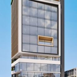 3D model Exterior G 12 Office building for render