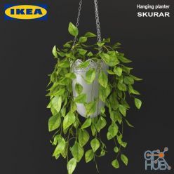 3D model Ikea_skurar_hanging_planter_01