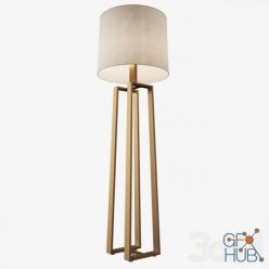 3D model Holly Hunt - Helena Floor Lamp - HEL-FL