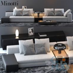 3D model MINOTTI SET 14