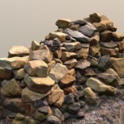 3D model Pile of Stones PBR