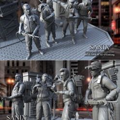 3D model Ghostbusters 4 Heroes – 3D Print