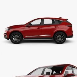 3D model Acura RDX Prototype 2018 car
