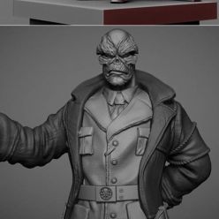 3D model Red Skull – 3D Print