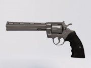 3D model Revolver Python 357 Combat Magnum
