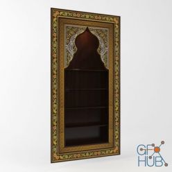 3D model Ajami kitbia shelves