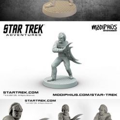 3D model Worf - Star Trek Adventures – 3D Print