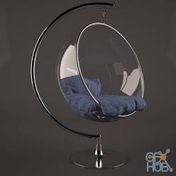 3D model Bubble armchair by Eero Aarnio