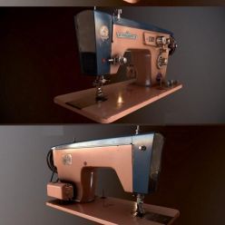 3D model Sewing Machine PBR