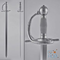 3D model Melee Weapon - Sword