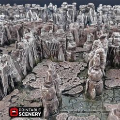 3D model OpenLOCK Grotto Cavern Walls – 3D Print