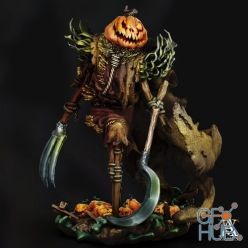 3D model Pumpkin Horror – 3D Print