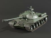 3D model Heavy tank IS-3