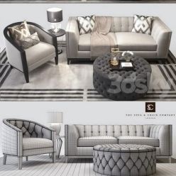 3D model The Sofa and Chair