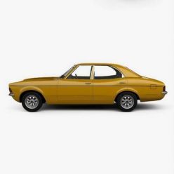 3D model Ford Cortina TC Mark III sedan 1970