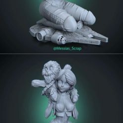 3D model Hanna and Chewie – 3D Print