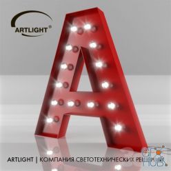 3D model ARTLIGHT_A