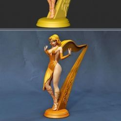 3D model Golden Harp – 3D Print