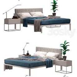 3D model Erik bed Fabrika Alf