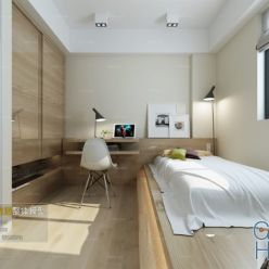 3D model Bedroom Space A024