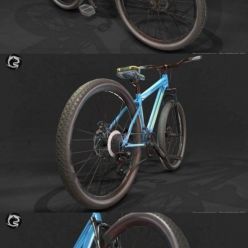 3D model Mountain bike PBR